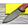Нож складной Civivi C907A-1 Elementum, Black Stonewashed D2 Blade, Burgundy G10 Handle