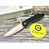Нож складной Civivi C907D Elementum,  Satin Finished D2, Black Ebony Wood Handle
