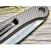 Нож складной Civivi C907DS Damascus Blade, Twill Carbon Fiber Handle