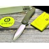 Нож складной Civivi C907E Elementum, Satin D2 Blade, Green G10 Handle