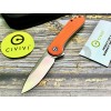 Нож складной Civivi C907R Elementum, Satin D2 Blade, Orange G10 Handle