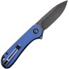 Нож складной Civivi C907X Elementum, Black Stonewashed D2 Blade, Blue G10 Handle