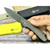 Нож складной Civivi C907Z Elementum, Black Stonewashed D2 Blade, Dark Green Micarta Handle