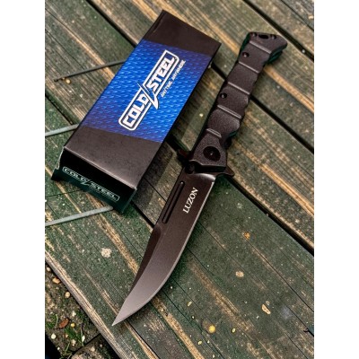Нож складной Cold Steel CS20NQLBKBK Luzon, Black Medium Blade