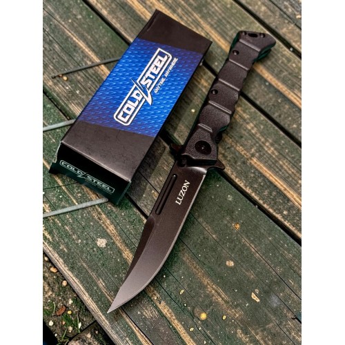 Нож складной Cold Steel CS20NQLBKBK Luzon, Black Medium Blade