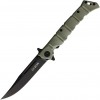 Нож складной Cold Steel CS20NQLODBK Luzon, Black Medium Blade, OD Green Handle