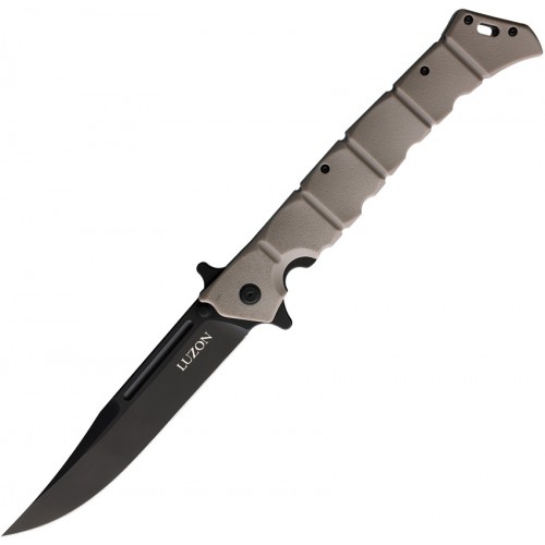 Нож складной Cold Steel CS20NQXDEBK Luzon, Large Black Blade, Dark Earth Handle