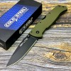 Нож складной Cold Steel CS26WDODBK Air Lite, Black Blade, OD Green Handle