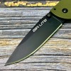 Нож складной Cold Steel CS26WDODBK Air Lite, Black Blade, OD Green Handle