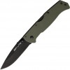 Нож складной Cold Steel CS26WDODBK Air Lite, Black Blade, OD Green Handle