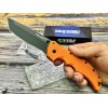 Нож складной Cold Steel CS27BTORBK Recon 1 Tanto, Orange Handle