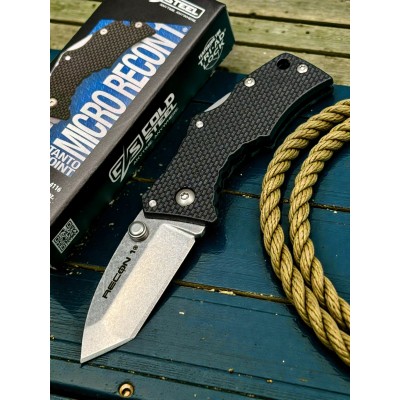 Нож складной Cold Steel CS27DT Micro Recon 1, Tanto Blade Нож складной Cold Steel CS27DT Micro Recon 1, Tanto Blade