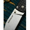 Нож складной Cold Steel Voyager Large, Aus10A StoneWashed Blade