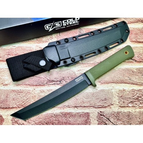 Нож Cold Steel CS49LRTODBK Recon Tanto, OD Green Handle