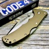 Нож складной Cold Steel Code 4, Clip Point S35VN Blade