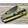 Нож складной Cold Steel CS58SQODBK AD-15, Black Blade, OD Green Handle