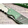 Нож складной CRKT CR6855 Ignitor, Part Serrated Blade, Black/Green G10 Handle