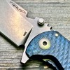 Нож складной DPx Gear DPXHSF010 HEST, M390 Blade, Blue Titanium Handle