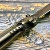 Нож складной DPx Gear DPXHSF015 HEST, M390 BlackWashed Blade, Bronze Titanium Handle