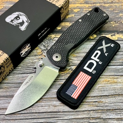 Нож складной DPx Gear DPXHSF062 HEST Urban MilSpec, Black G10 Handle