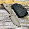 Нож DPx Gear DPXHSX115 HEST Original Fixed Blade, Green Micarta Handle