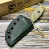 Нож DPx Gear DPXHSX115 HEST Original Fixed Blade, Green Micarta Handle
