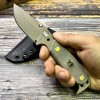 Нож DPx Gear DPXHSX115 HEST Original Fixed Blade, Green Micarta Handle