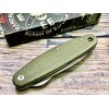 Нож складной ESEE BRKC1 Churp, D2 Blade, Green Micarta Handle