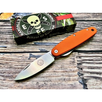 Нож складной ESEE BRKC4 Churp, D2 Blade, Orange G10 Handle