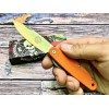 Нож складной ESEE BRKC4 Churp, D2 Blade, Orange G10 Handle