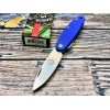 Нож складной ESEE BRKC6 Churp, D2 Blade, Blue G10 Handle