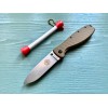 Нож складной Esee Zancudo, D2 Blade, Brown Handle