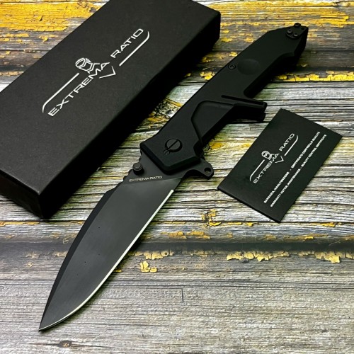 Нож складной Extrema Ratio EX0142RVB MF2, Black Blade, Ruvido Handle