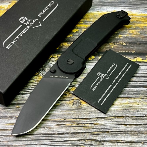 Нож складной Extrema Ratio EX0145RVB BF2 CD, Black Blade, Ruvido Handle