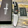 Нож складной Extrema Ratio EX0145SW BF2 CD, N690 StoneWashed Blade, Black Aluminum Handle