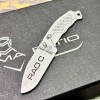 Нож складной Extrema Ratio EX0176BLKGRY RAO C, N690 Black Blade, Grey Handle
