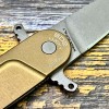 Нож складной Extrema Ratio EX0228DW BD2, N690 Blade, Desert Tan Aluminum Handle