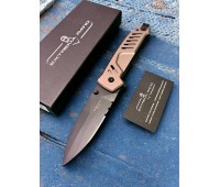 Нож складной Extrema Ratio EX0233BLKTM MF1 EVO SP, Black Part Serrated Blade, Tactical Mud Handle