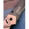 Нож складной Extrema Ratio EX0233BLKTM MF1 EVO SP, Black Part Serrated Blade, Tactical Mud Handle