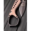 Нож складной Extrema Ratio EX0483BLKTM MH-Stealth, Black Part Serrated Blade, Mud Handle