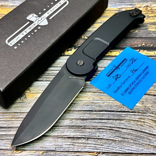 Нож складной Extrema Ratio EX0490BLK BF2 R, N690 Blade, Black Aluminum Handle