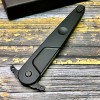 Нож складной Extrema Ratio EX0497BLK BF4, N690 Part Serrated Black Blade, Black Aluminium Handle