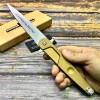 Нож складной Extrema Ratio EX0497DW BF4, N690 PartSerrated Blade, Desert Tan Aluminum Handle