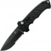 Нож складной Gerber G0377 06 Auto, Serrated Black Blade