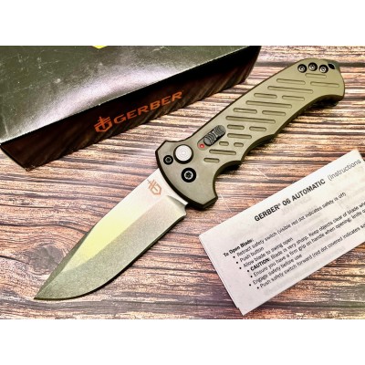 Нож складной Gerber G1263 Auto 06, 10th Anniv DP GRN