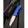 Нож складной Hogue HO24363 Deka, MagnaCut Wharncliffe Blade, Blue Handle