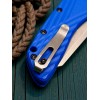 Нож складной Hogue HO24363 Deka, MagnaCut Wharncliffe Blade, Blue Handle