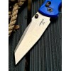 Нож складной Hogue HO24363 Deka, MagnaCut Wharncliffe Blade, Blue Handle