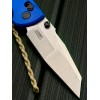 Нож складной Hogue HO24363 Deka, MagnaCut Wharncliffe Blade, Blue Handle
