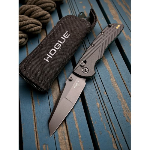 Нож складной Hogue HO24366 Deka, Black MagnaCut Wharncliffe Blade, Black Handle Нож складной Hogue HO24366 Deka, Black MagnaCut Wharncliffe Blade, Black Handle